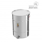 Honey tank 200 kg,airtight lid,stainless steel gate "Logar"