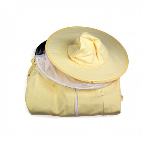 Bluza pszczelarska rozsuwana z kapeluszem - Adamek