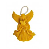 Beeswax candle - Hanging angel (03)