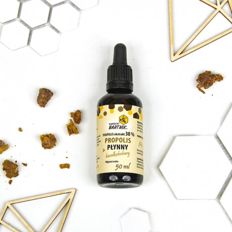 Propolis płynny bezalkoholowy 30 %  - 50 ml krople