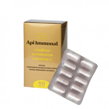 Api Immunal z białkiem serwatkowym i witaminą C