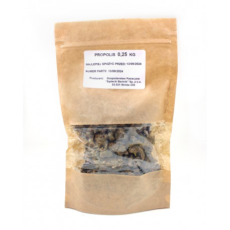 Propolis surowiec doypack - 0,25 kg