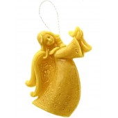 Beeswax candle - Hanging angel (10)