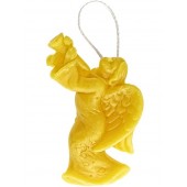 Beeswax candle - Hanging angel  (02)