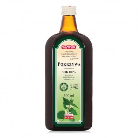 Sok z pokrzywy 100% - 500ml