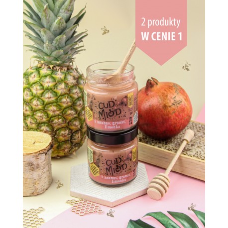 ***Cud miód ananas&granat - 250 g DWA w cenie 1