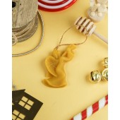 Beeswax candle - Hanging angel (05)