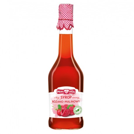 Syrop różano-malinowy 500 ml