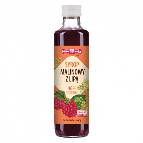 Syrop malinowy z lipą 250 ml