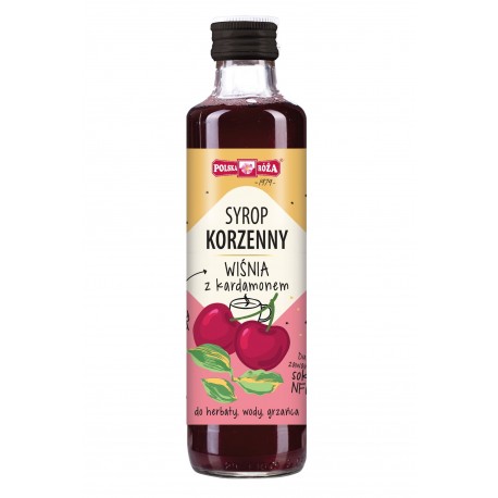 Syrop korzenny wiśnia z kardamonem 250 ml