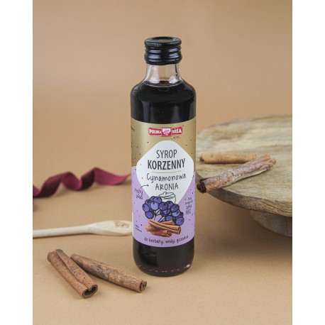 Syrop korzenny cynamonowa aronia 250 ml