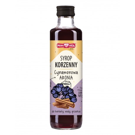 Syrop korzenny cynamonowa aronia 250 ml