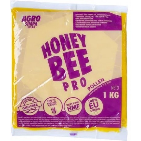 Ciasto dla pszczół 1KG HONEY BEE PRO PYŁEK