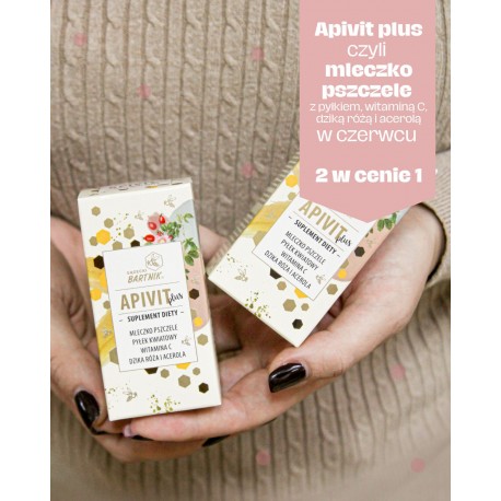 ***APIVIT PLUS - suplement diety 2 w cenie 1