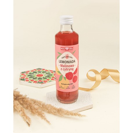 Lemoniada Malinowa z cytryną 250 ml