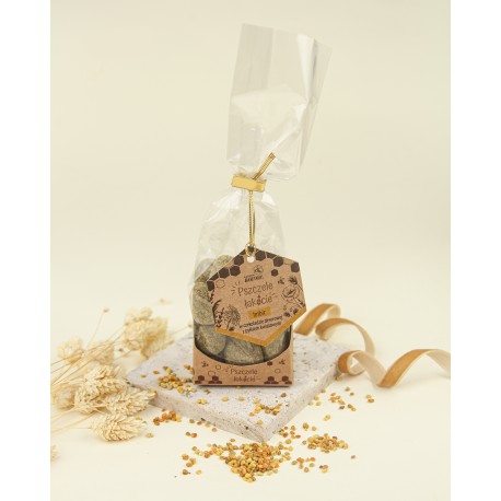 Imbir w czekoladzie z pyłkiem