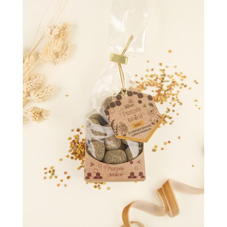 Imbir w czekoladzie z pyłkiem