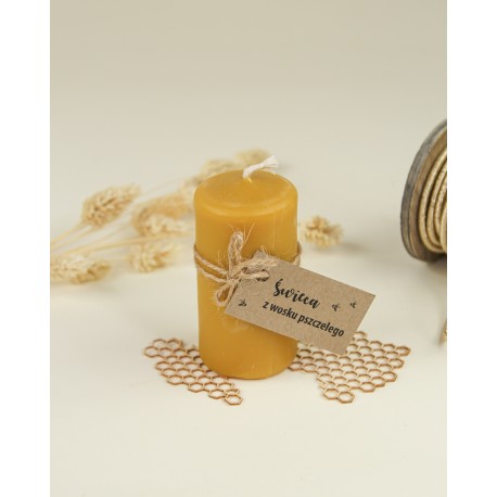 Świeca prosta duża