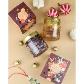 Upominek w pudełku z grafiką - wybierz miód z dodatkami