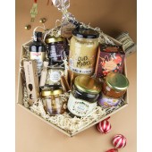 Zestaw prezentowy na święta - w dużym heksagonie