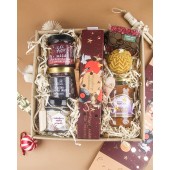 Zestaw na święta - świeca zygzak