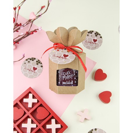 Cud Miód – Walentynkowy Kwiat Smaku,  idealny prezent na Walentynki