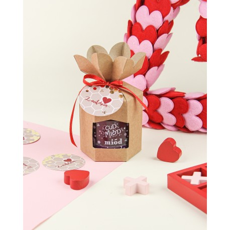 Cud Miód – Walentynkowy Kwiat Smaku,  idealny prezent na Walentynki