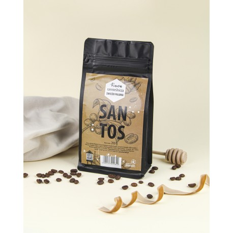 Kawa ziarnista 200 g Santos Brazylia