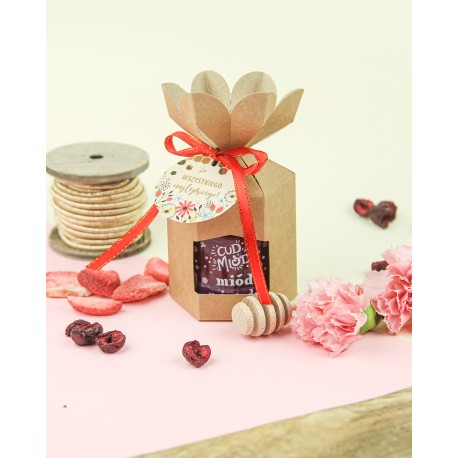 Cud Miód – Walentynkowy Kwiat Smaku,  idealny prezent na Walentynki