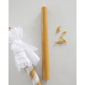 Świeca gromnica z wosku pszczelego