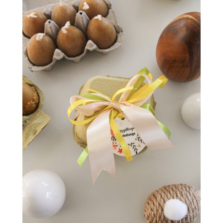 ***Zestaw prezentowy z 4 jajkami - Wielkanocny prezent