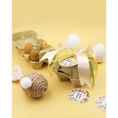 ***Zestaw prezentowy z 4 jajkami - Wielkanocny prezent