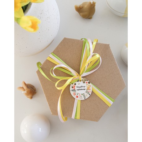 Wielkanocny prezent - mały heksagon