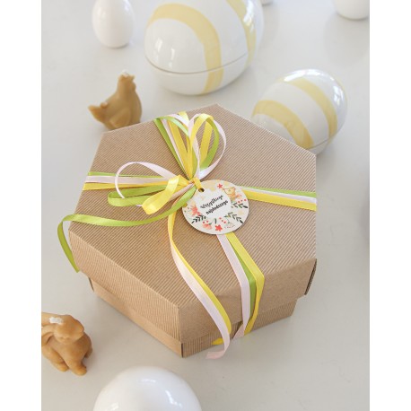 Wielkanocny prezent - mały heksagon