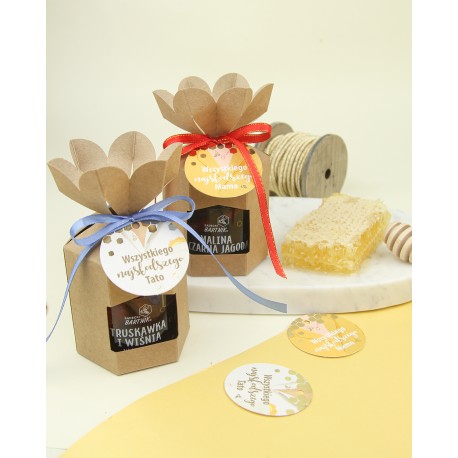 Miody z owocami dla Mamy lub Taty w pudełeczku