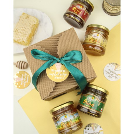 Miodowa Klasyka – Zestaw 4 Miodów