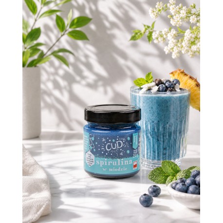 Cud  - miód ze spiruliną 250 g