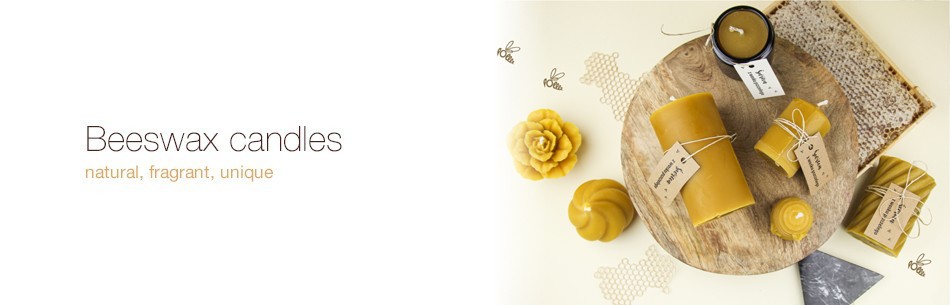 Beeswax candles