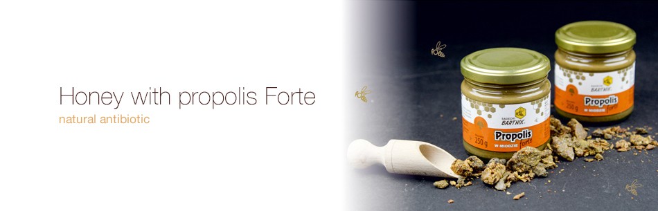 Honey with propolis Forte  natural antibiotic